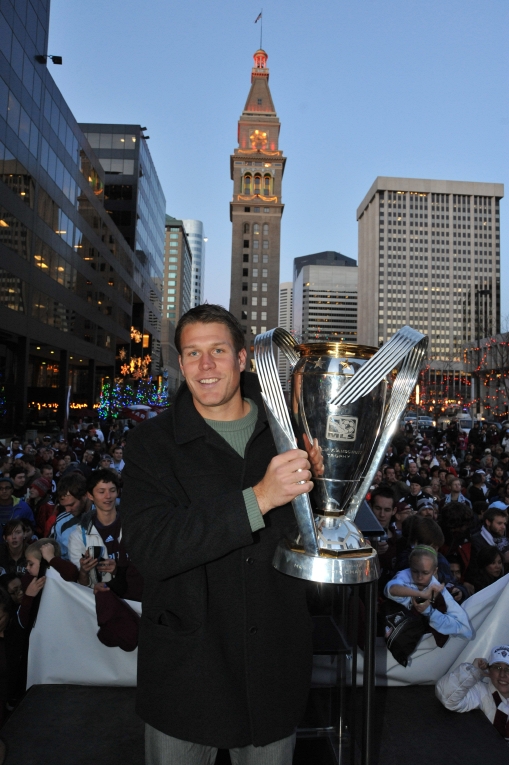 Scott Palguta with trophy
