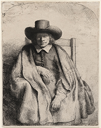 Example of Rembrandt etching