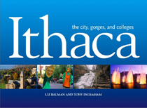 Book cover: Ithaca   the city, gorges and colleges