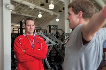 Howley observes Bryan Walters' '10 personal workout