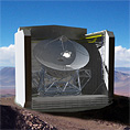 CCAT telescope rendering