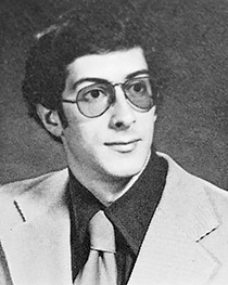 Tim Mayopoulos in the 1980 Cornellian yearbook