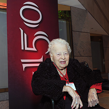 Stephanie Czech Rader at the Washington, D.C. sesquicentennial Cornell celebration