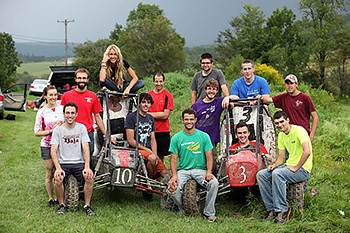 Cornell Baja SAE Racing Team members