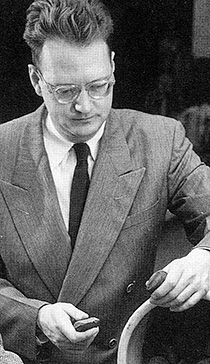 Julian Smith as an assistant Cornell professor in 1951