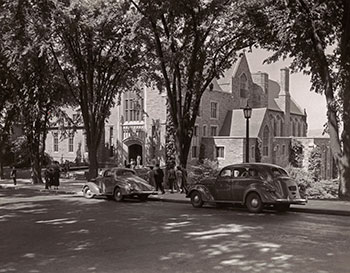 Willard Straight Hall in the 1940s