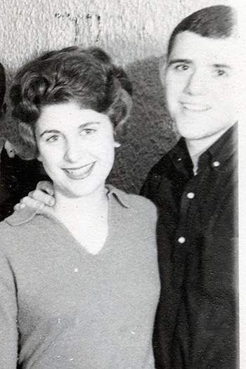 Susan Stein and Steven Stein in 1960