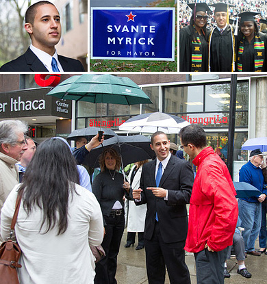 Svante Myrick campaign collage