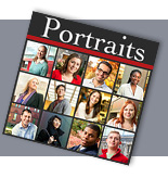 Partial screenshot of Cornell 'Portraits' site