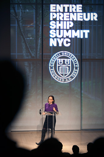 Kathy Savitt at summit in NYC