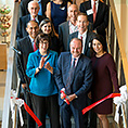 ribbon cutting for Breazzano Family Center for Business Education