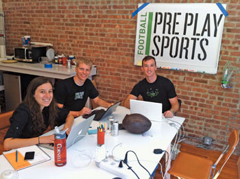 Founders of Pre Play Sports Football