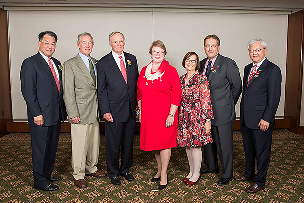 winners of the Frank H.T. Rhodes Exemplary Alumni Service Award