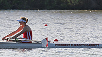 rowing shell named for President Garrett