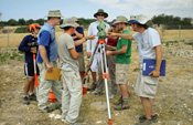 Members of the Cornell-Ithaca College team of researchers in Cyprus.