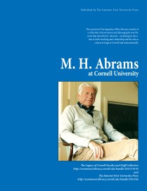 Book cover: M.H. Abrams at Cornell University