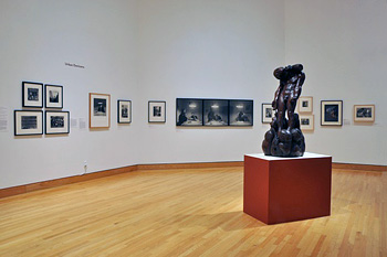 View of Williams College Museum of Art exhibition