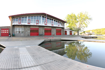 Collyer Boathouse before renovations
