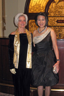 Susanne Bruyère and Lisa Yang '74