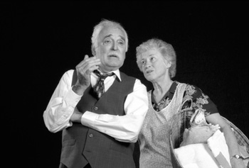 Harold Gould and Lea Vernon in 