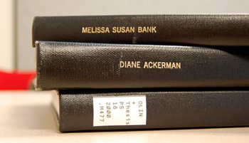 Bound copies of student theses