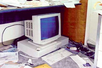 The arXiv server in the early 1990s