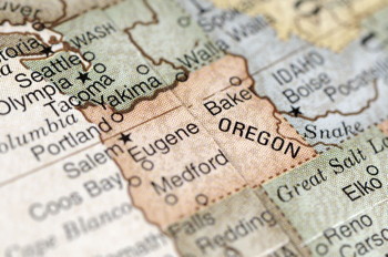 map image of Oregon