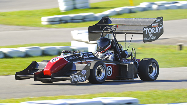 Cornell's 2014 Formula Society of Automotive Engineers (SAE) Team car