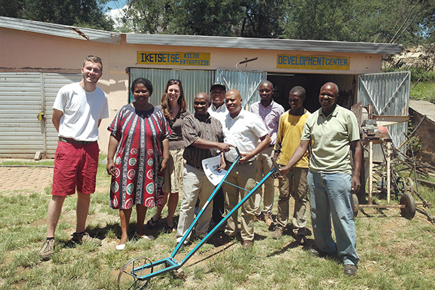 SMART Program team in Lesotho, 2015