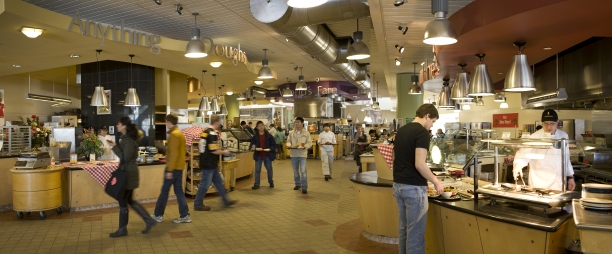 View of North Star dining in the Appel Commons