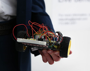 RoboTC chip from Cornell Tech showcase