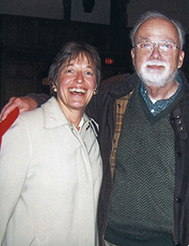 Susan Murphy with late husband Gerry Thomas