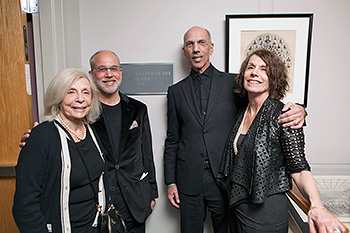 Michael Sillerman with Joyce Lowinson, Robert F.X. Sillerman and Laura Baudo Sillerman