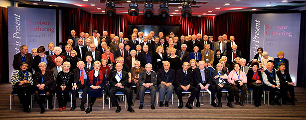Survivors gathered for the 70th anniversary liberation of Auschwitz