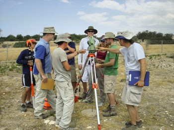 Members of the Cornell-Ithaca College team of researchers in Cyprus