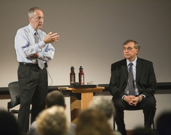 President David Skorton and Provost Kent Fuchs