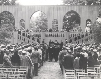 Cornell University Medical College Class of 1955 graduation ceremonies