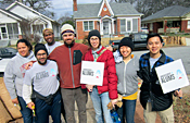 AmeriCorps Alums' Atlanta chapter members volunteer on Martin Luther King Jr. Day