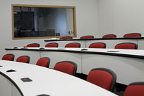 Video-teleconferencing room