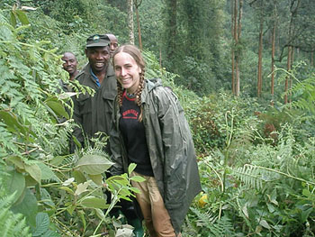 Missy Turner in Uganda