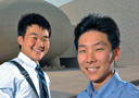 Jack Cao, left, and Jonathan Soh, both Class of 2010