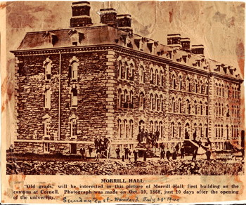 Morrill Hall in 1868