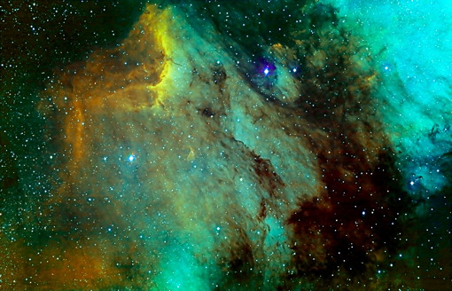 Pillardy's image of the Pelican Nebula