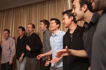 Reunion of a cappella group Last Call