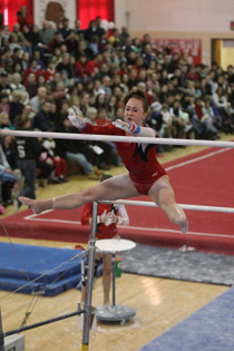 Cornell Athletics collage image: gymnastics